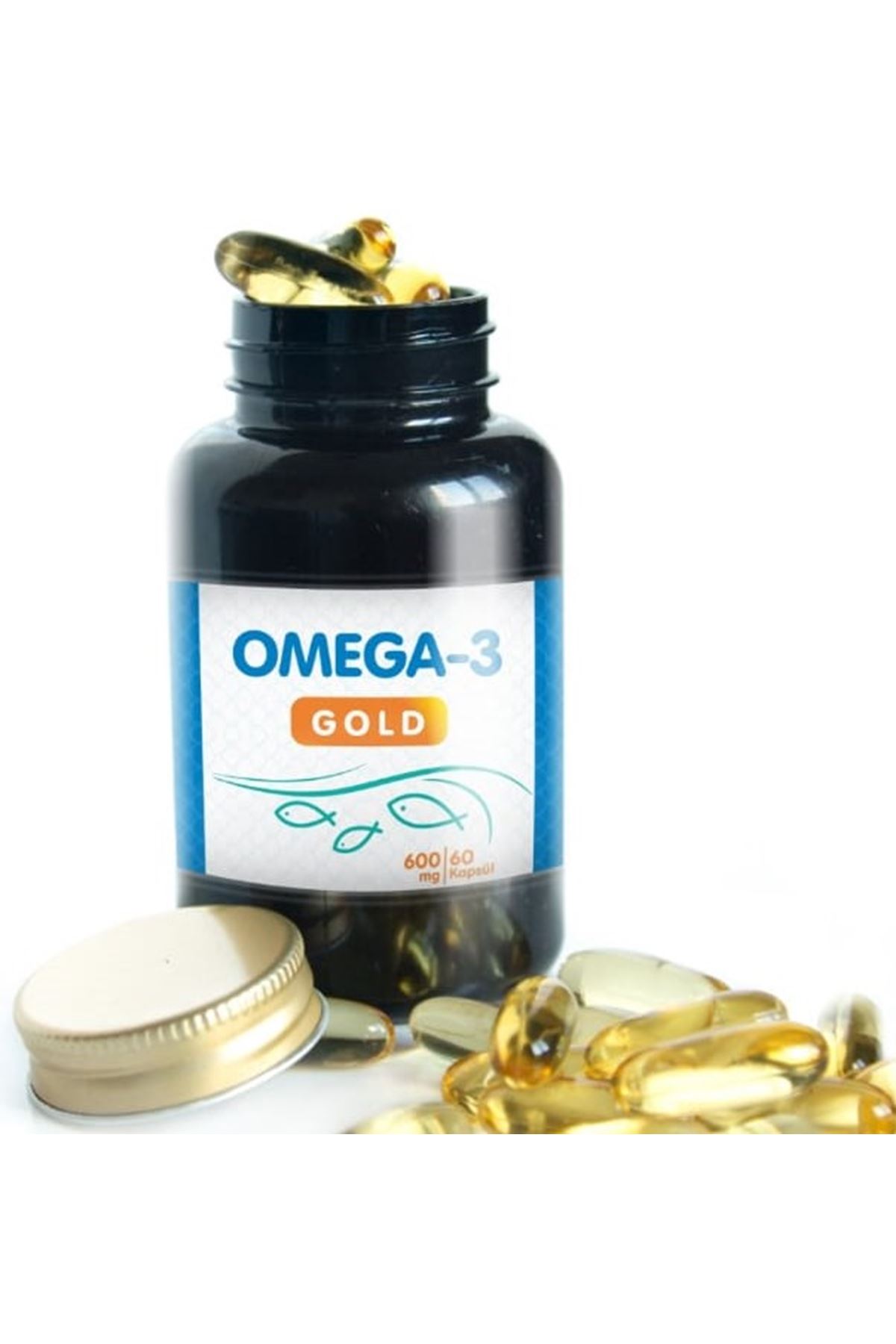 Omega 3 GOLD 600 mg 60 Kapsül YNaturel