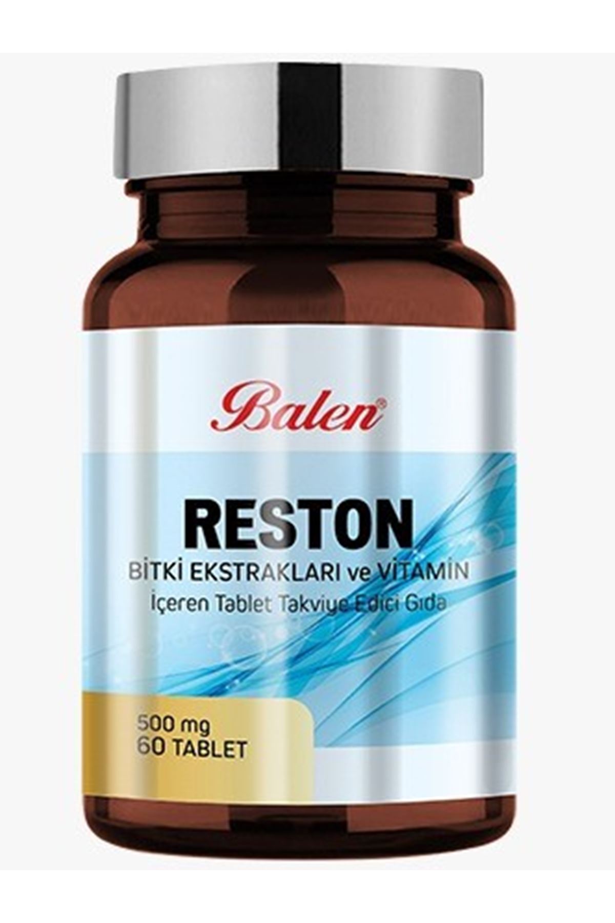 Reston Bitki Ekstraktları ve Vitamin İçeren 500 mg 60 Tablet
