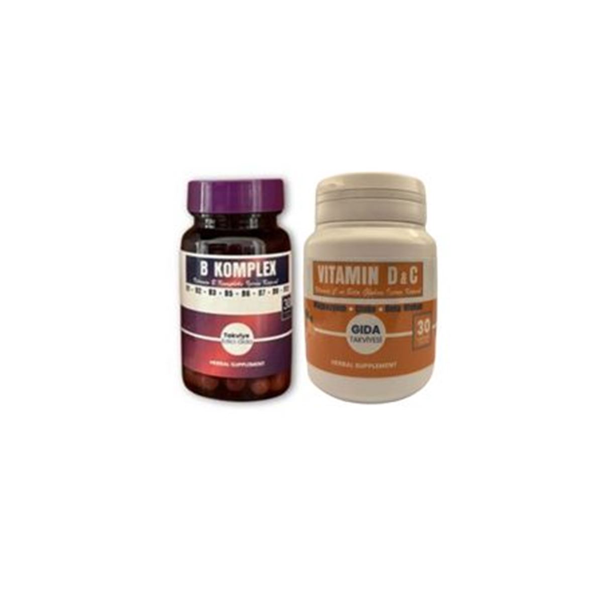 My FarmaEx Vitamin B Komplex 30 Kapsül, My FarmaEx D Vitamini Komplex 60 Kapsül