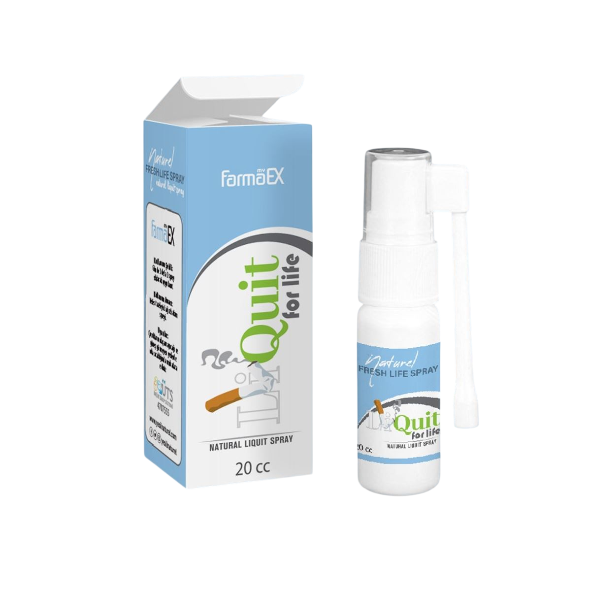 My FarmaEx Quit Fresh natural Life Sprey (sigarayi bırakmayı destekleyici sprey)
