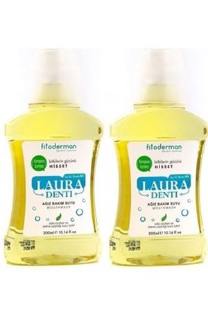 İki adet Fitoderman Lauradenti Ağız Bakım Suyu 300 ml