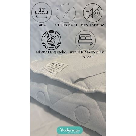 Fitoderman Manyetik Yatak Alezi Tek Kişilik 90 x 195