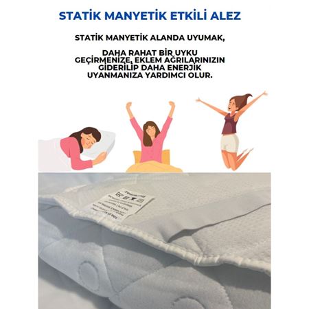 Fitoderman Manyetik Yatak Alezi Tek Kişilik 90 x 195