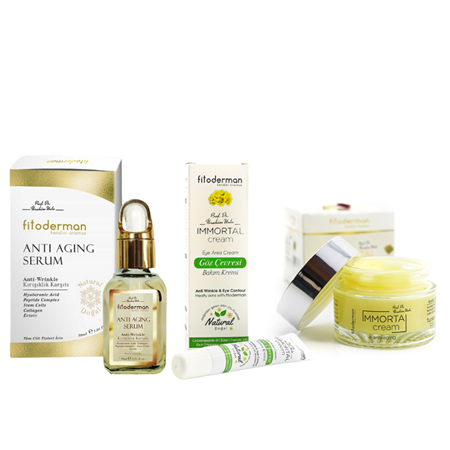 Fitoderman Immortal Cream /// Fitoderman Göz Çevresi Bakım Kremi ///  Fitoderman Anti Aging Serum