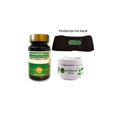 Fitoderman Atkestanesi Hyaluronik Asit ve Fitoderman Manyetik Diz Bandı