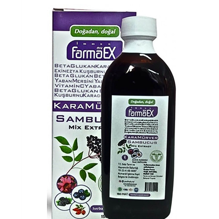 My FarmaEx Kara Mürver Mix Extrakt 150 ml