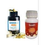 My FarmaEx D Vitamini Komplex 60 Kapsül  ve My FarmaEx Omega 3 GOLD 600 mg 60 Kapsül